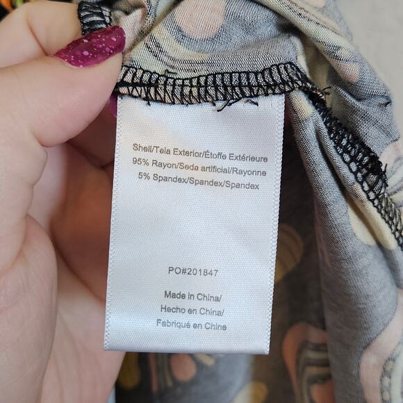 Modcloth Winning Them Over Short Sleeve Top Black Pumpkin Women's Medium Casual - Picture 7 of 8